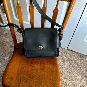 Coach leather cross body